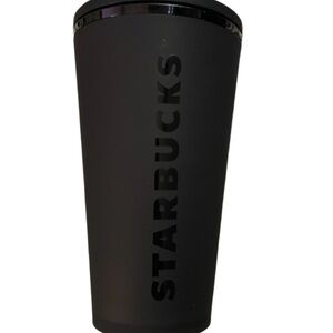 Starbucks Matte Black Tumbler‎ 16oz